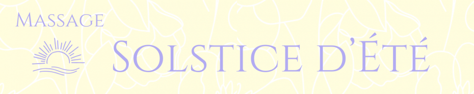 Massage solstice d ete